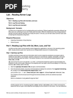 7.3.2.5 Lab - Reading Server Logs - OK PDF