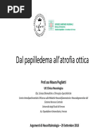 Dal Papilledema Allatrofia Ottica Oftalmologo vs Neurologo-Pugliatti
