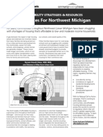 Affordable Housing Strategies for Northwest Michigan