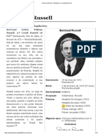 Bertrand Russell: Filósofo, Matemático e Ativista Britânico