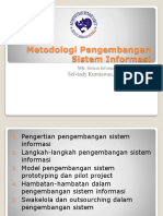 Materi 11 - Metodologi Pengembangan Sistem Informasi