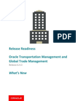 Release 6.4.3 Oracle Transportation Management Whats New PDF