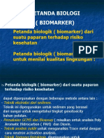 Biomarker - Biomonitoring