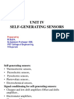 Unit 4 Self Generating Sensors PDF