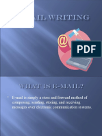 E- Mail Writing