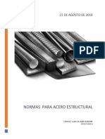 Normas acero estructural ASTM