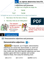 Demonstrative Adjectives Part 1