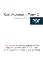 Cost Accounting Week 2