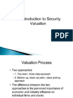 An Introduction To Stock Valuation