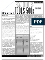 Qualification Notes: Kobalt Tools 500K