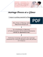 Singapore Marriage Process 3 Steps