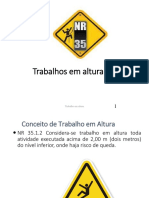 Trabalho em Altura - Escrevendo