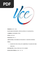 Radios de Curvatura en Carreteras y Radios de Giro Urbanos