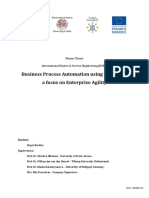 Master Thesis - Business Process Automat