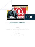 Ray Kroc Fundador de McDonald