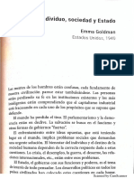 Emma Goldman. Individuo Sociedad y Estado 1940 PDF