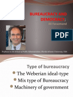 Bureaucracy and Democracy: Ali Farazmand