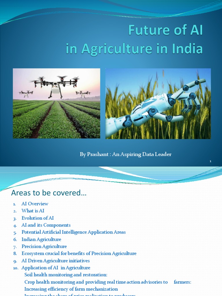 Future of AI in Agriculture in India | Artificial ...