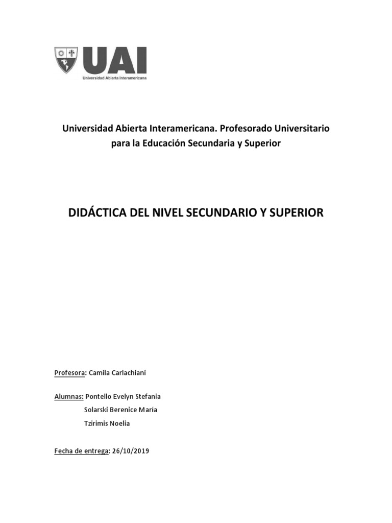 Inclusión en Educación Secundaria y Superior | PDF | Plan de estudios ...