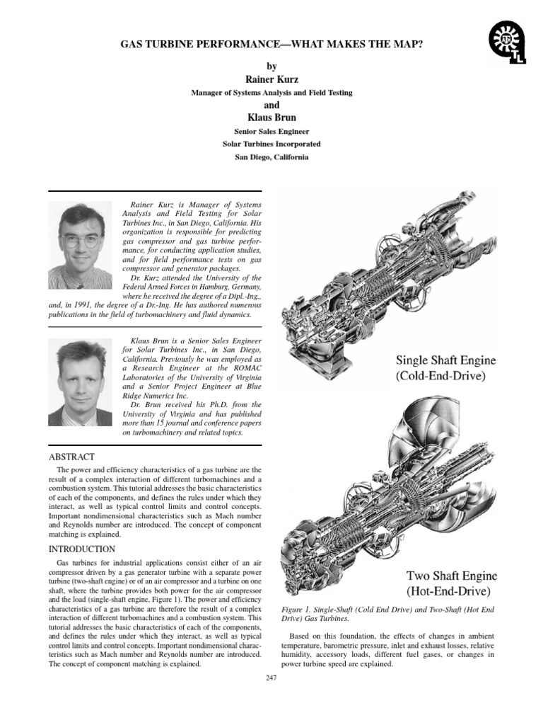 Gas Turbine Performance Analysis Guide | PDF | Gas Turbine | Internal ...
