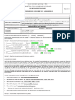 CUESTIONARIO A4 - Past Simple vs. Past Continuous