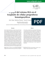 Transplante de Celulas Hematopoyeticas PDF