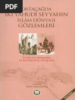 Ortaçağda İki Yahudi Seyyahin İslam Dünyası Gözlemleri PDF