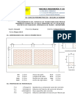 Diseño de Cerco Perimetrico