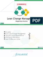 LeanChangeManagement MeetUp Bogotá Alejandra Arocha PDF