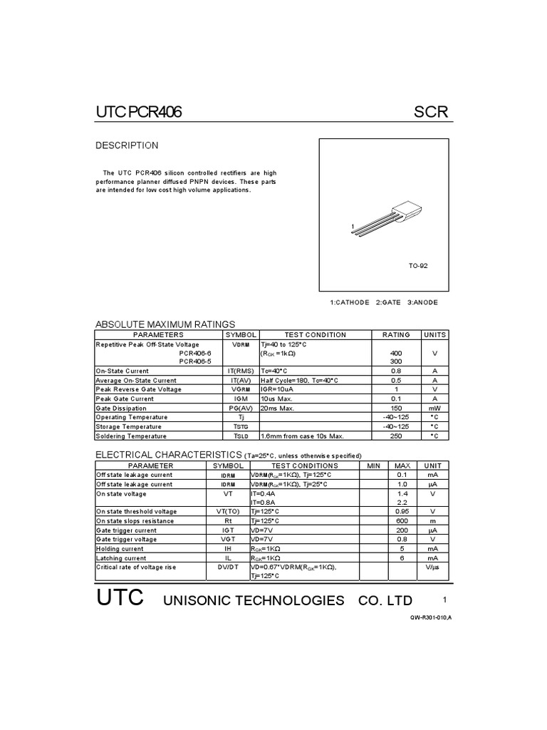 Datasheet PDF | PDF | Electrical Engineering | Components