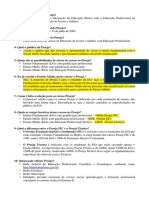 Perguntaserespostas Proeja PDF