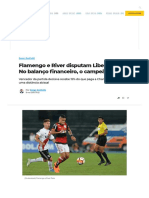 Flamengo e River Disputam Libertadores. No Balanço Financeiro, o Campeão É Claro.