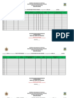 Formato de Bajas Del Personal Del Componente Aviación Militar Bolivariana