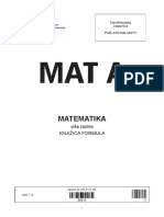 MAT A Formule PDF