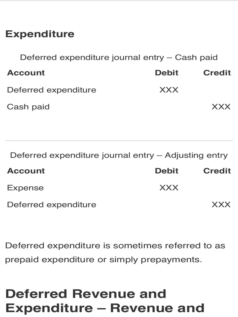 Accrued and Deferred Income and Expenditure Journals Double Entry 