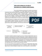 Consecuencias Económicas de La Primera Guerra Mundial para Alemania