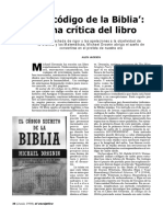 Ee 01 El Codigo de La Biblia Una Critica Del Libro PDF
