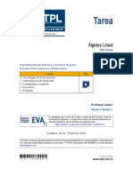 Tarea Algebra Lineal PDF