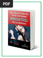 43 Lições de Como Se Tornar Um Homem Irresistível Para as Mulheres OFICIAL2