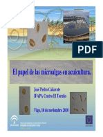 El Papel de Las Microalgas en Acuicultura PDF