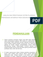 Analisa Perhitungan Plumbing PDF