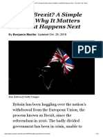 Brexit - Why It Matters N What Happens Next - NYT