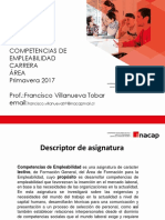 Clase N°1 COMPETENCIAS DE EMPLEABILIDAD