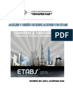 Etabs 2015 - Avanzado Sesion #05 PDF