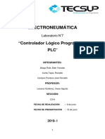 Control PLC Laboratorio Electroneumática