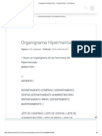 Organigrama Hipermercado - Trabajos Finales - 511 Palabras PDF