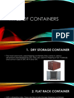 Types of Containers PDF