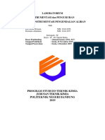 Laporan Kalibrasi Aliran PDF