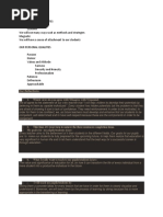 Our Personal Attributes