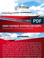 High Voltage On Ships